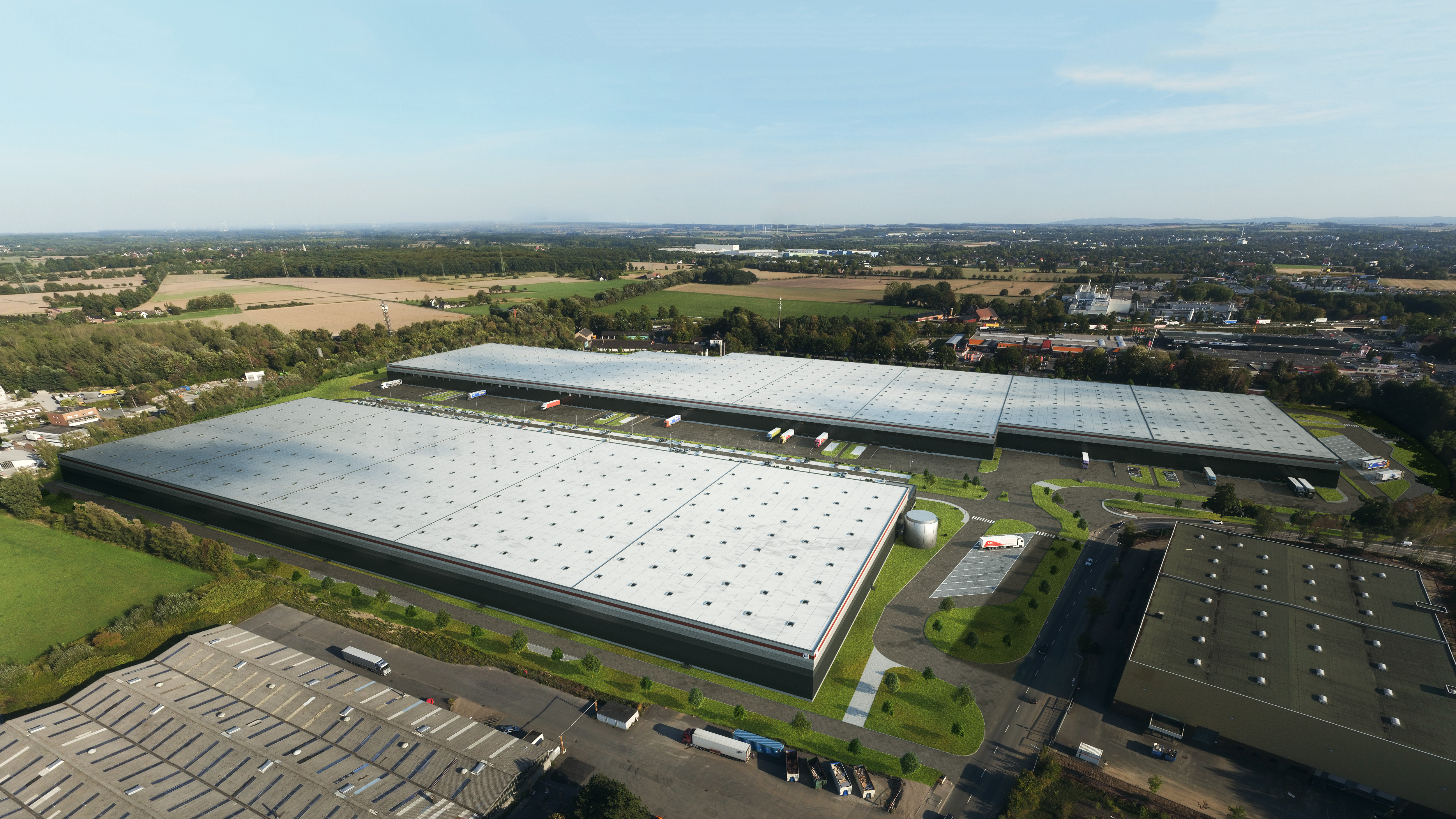 Flaschenpost rents 9,042 m² in P3 Kamen logistic park