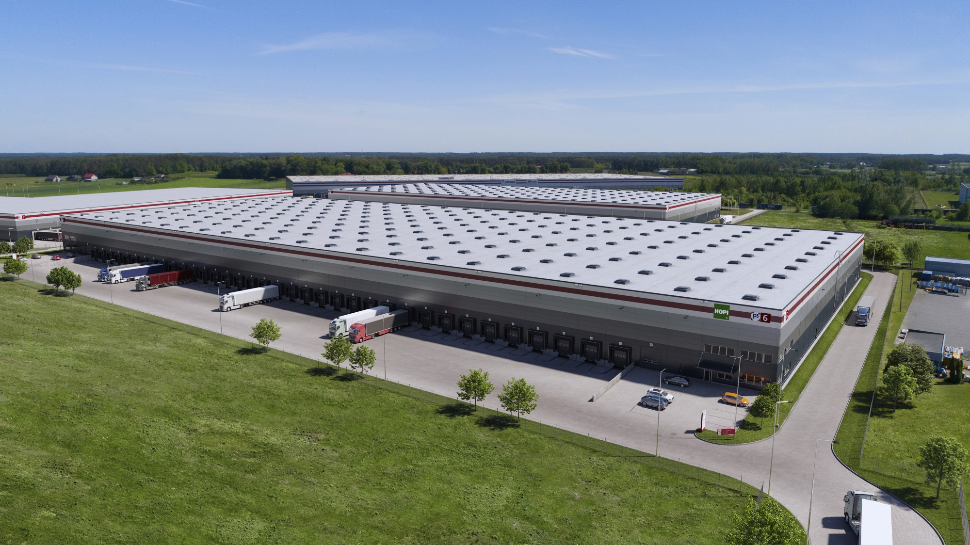 Main HOPI warehouse to be built in the P3 Mszczonów park