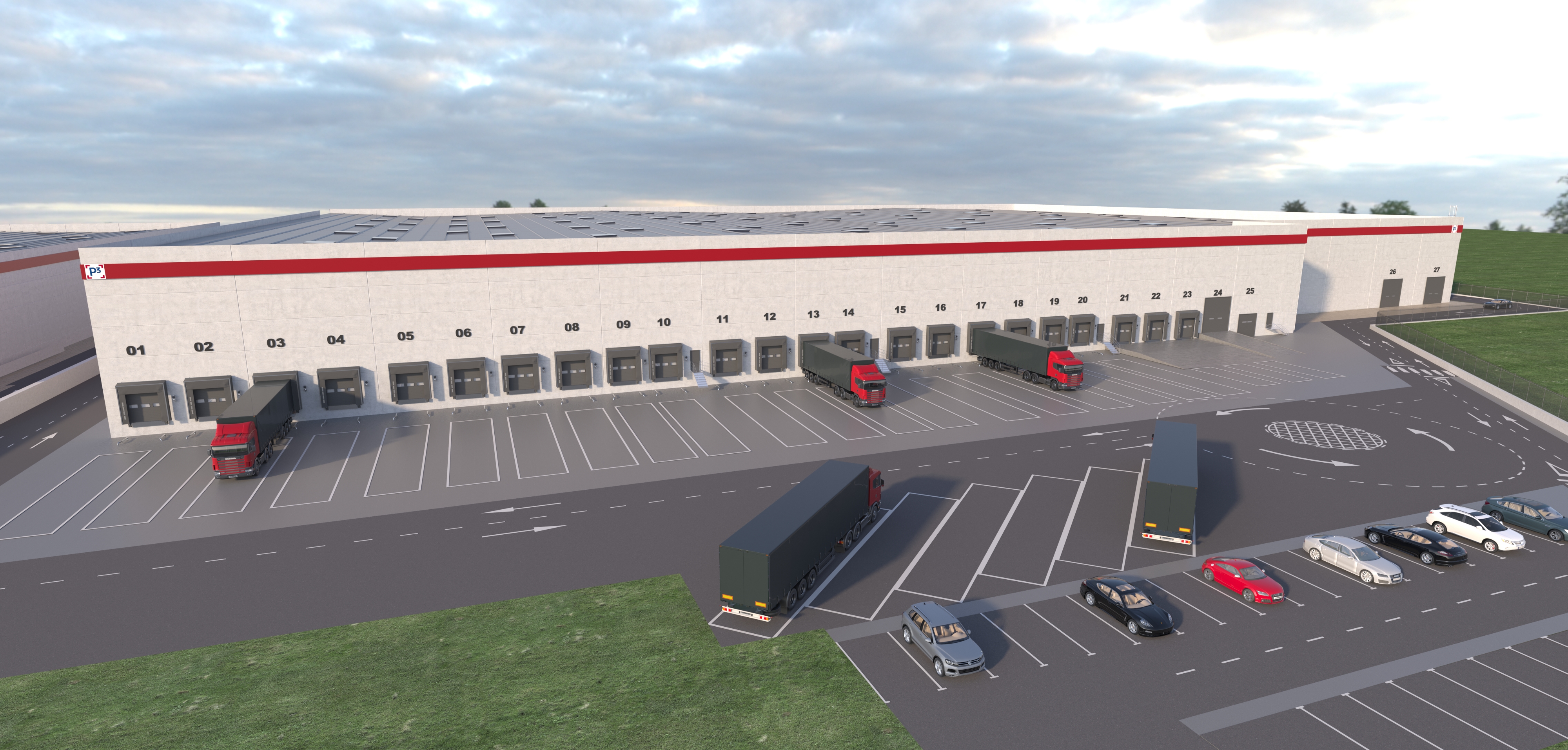 P3 Spain nears completion of speculative development of 26,000 m² logistics warehouse in Illescas.