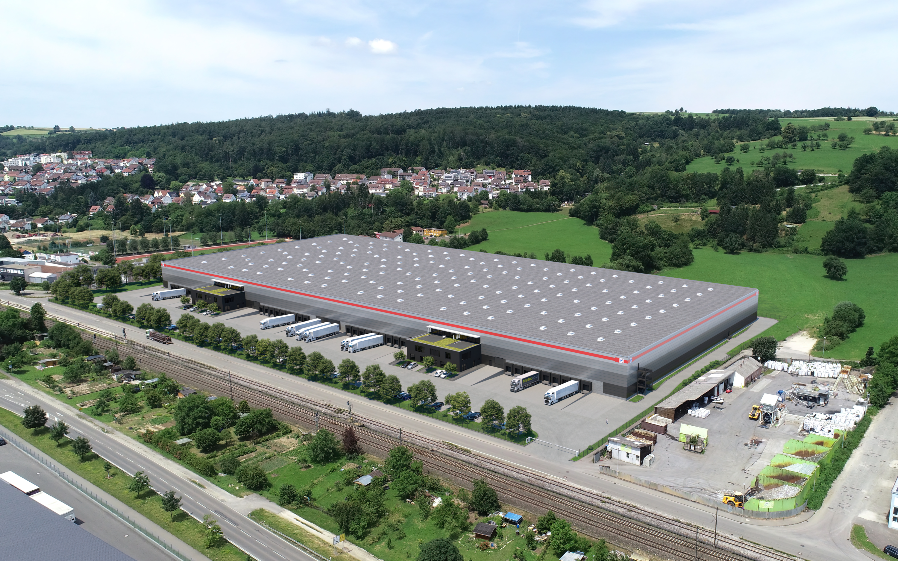 P3 Logistic Parks and Lidl conclude a rental agreement in Ebersbach, Germany