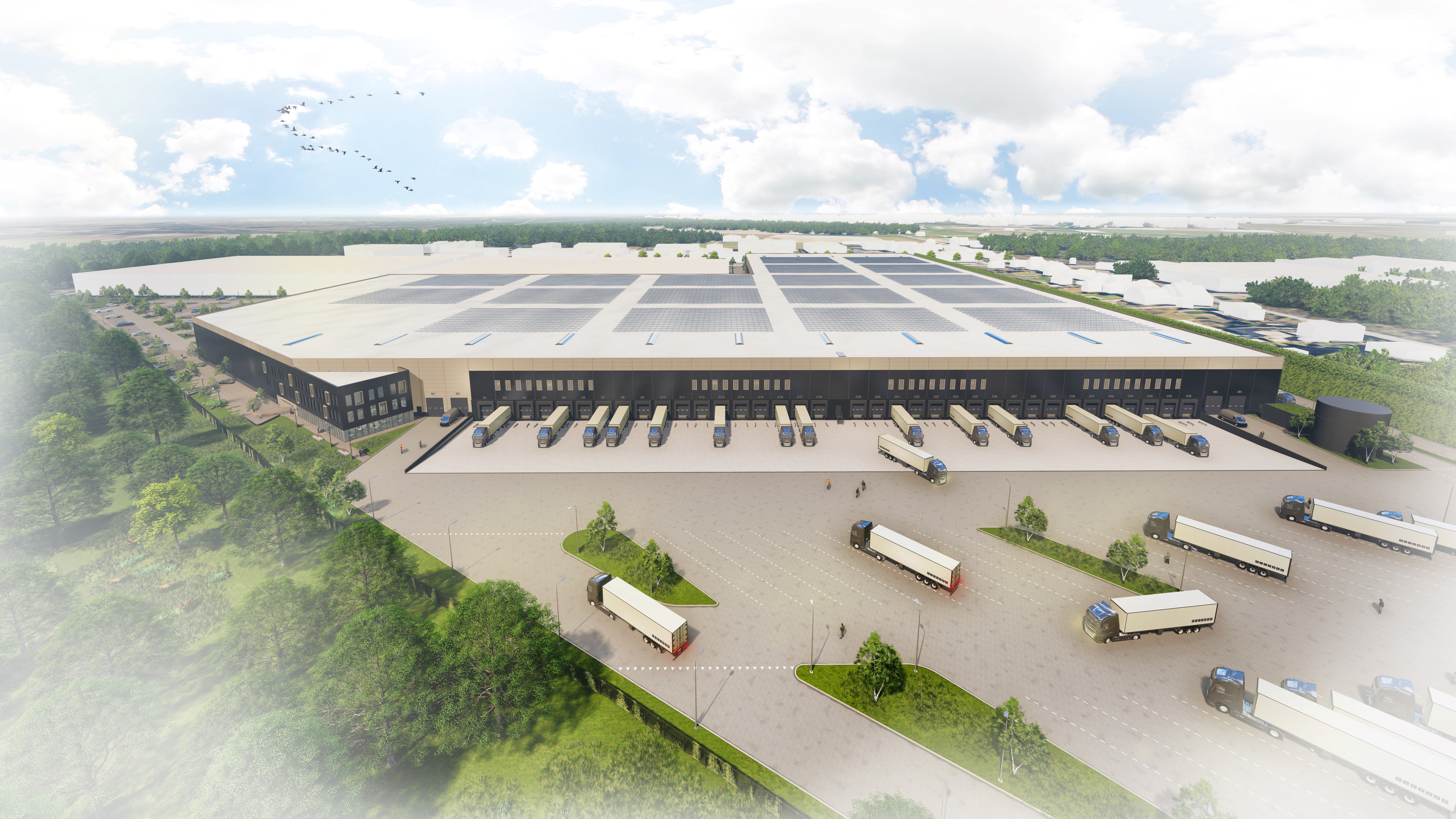 P3 Logistic Parks acquires 62,300 m2 warehouse development in Herkenbosch 