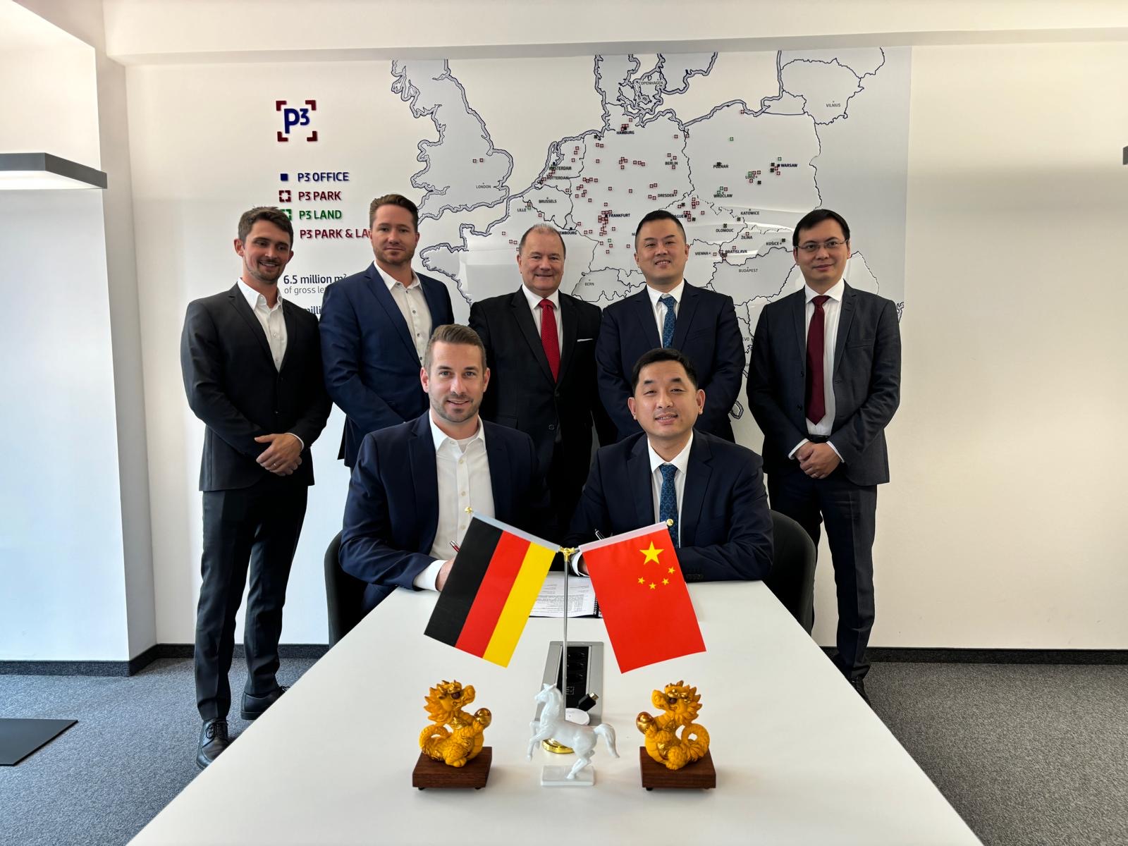 P3 welcomes Zhejiang Seaport as the first tenant in the new logistics center at JadeWeserPort