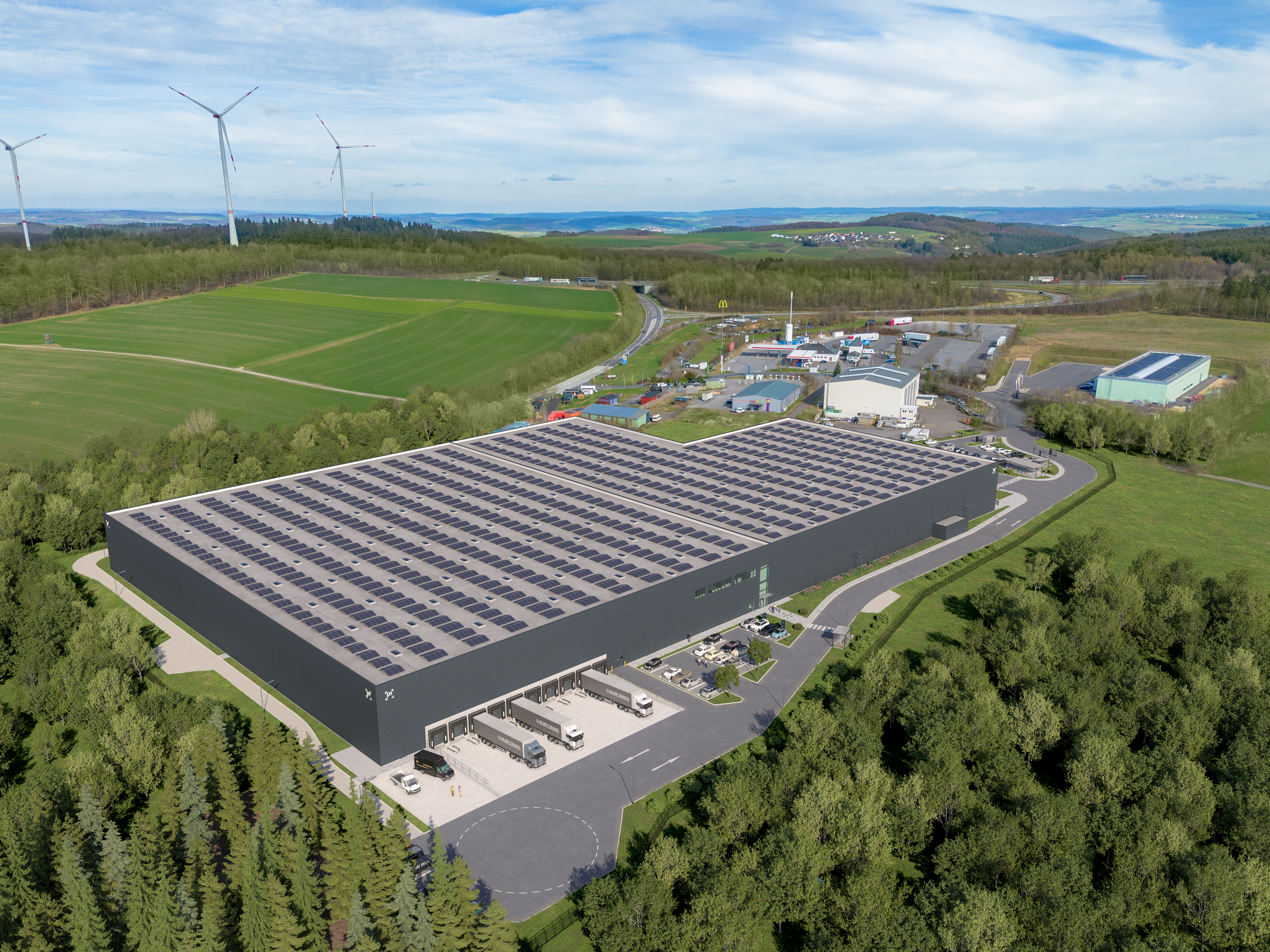 P3 plant neue Logistikimmobilie in Pfalzfeld 