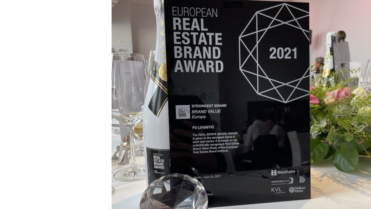 P3 Logistic Parks registra el mayor crecimiento de marca en el sector del Real Estate europeo