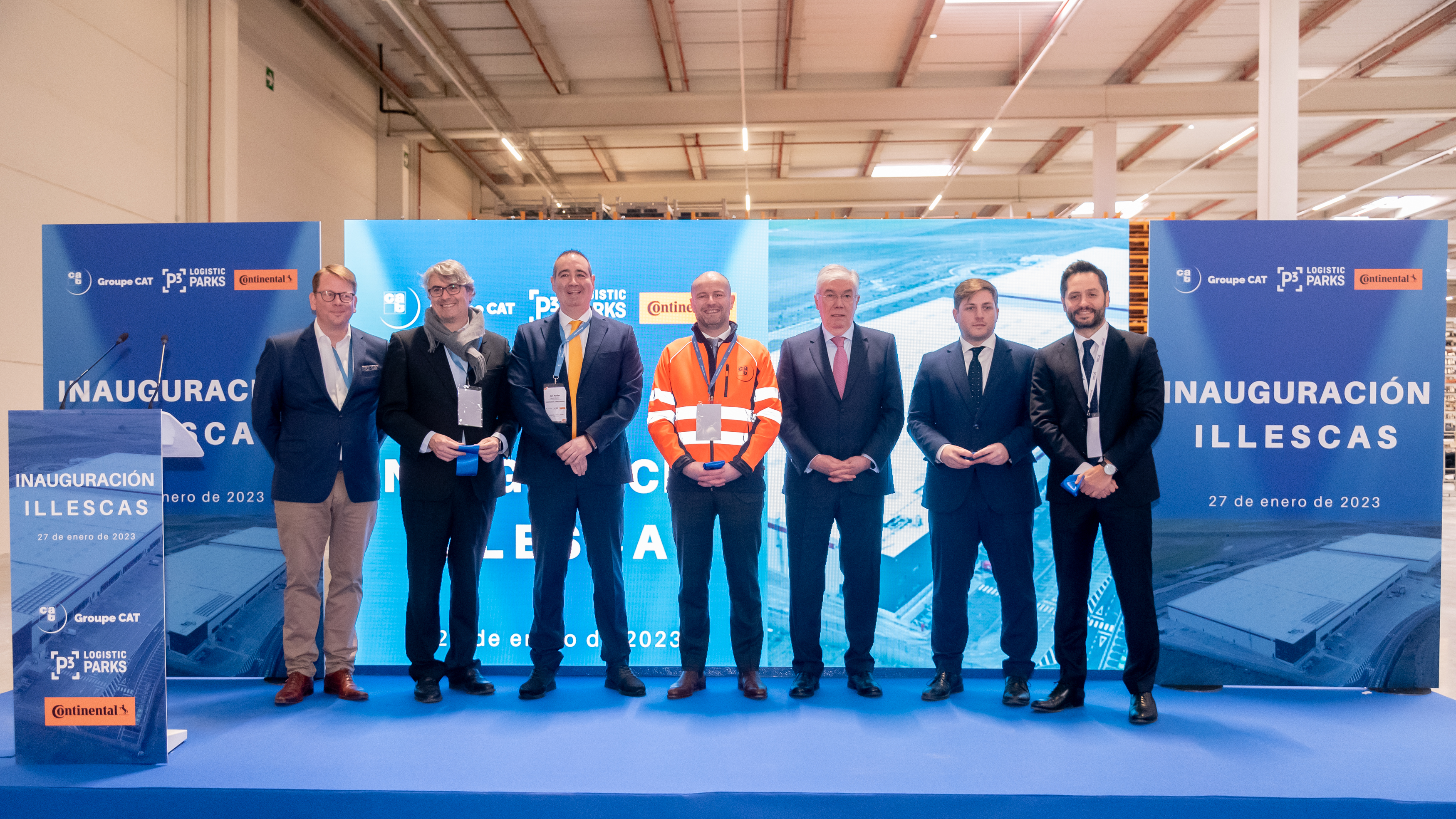 Groupe CAT se instala en una nave de P3 Logistic Parks en Illescas para realizar la logística de Continental Tires