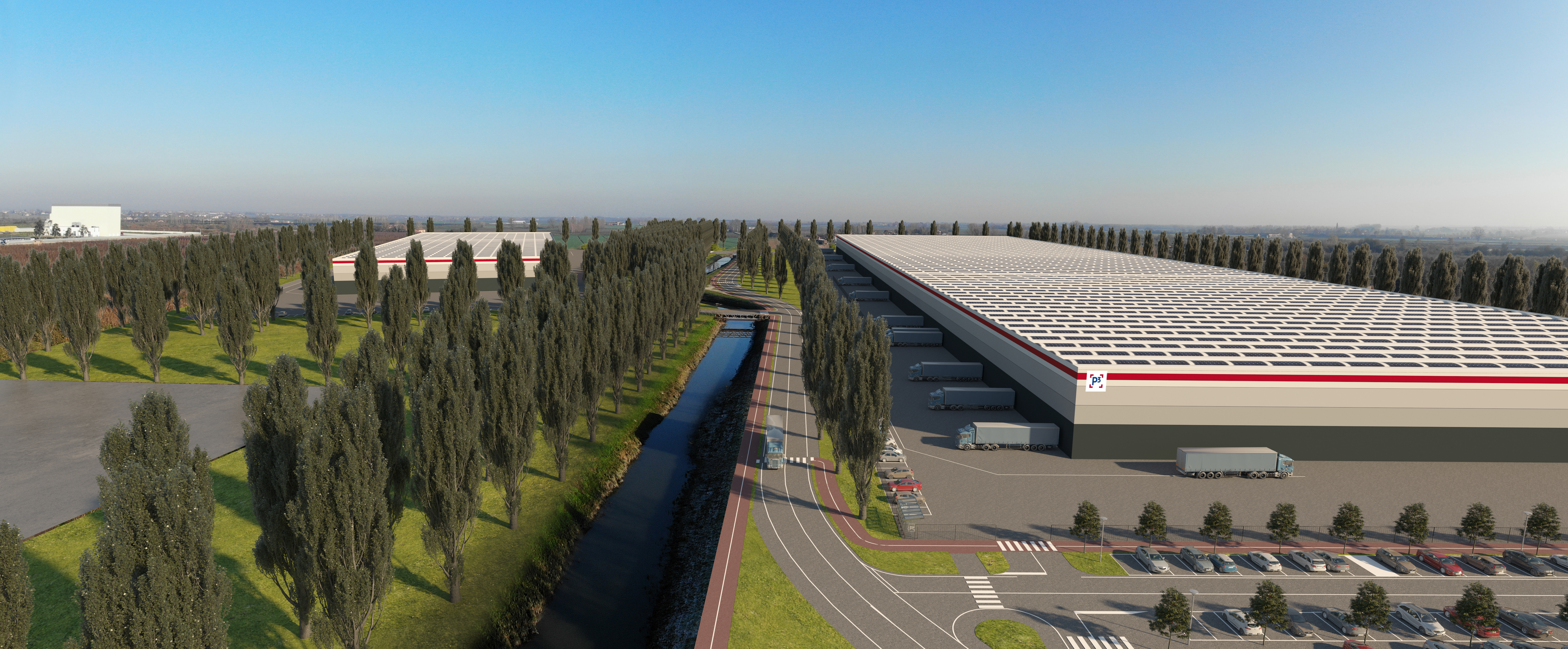 P3 Logistic Parks Italie, nouveau développement de friches industrielles dans le district logistique d'ALTEDO (BO)