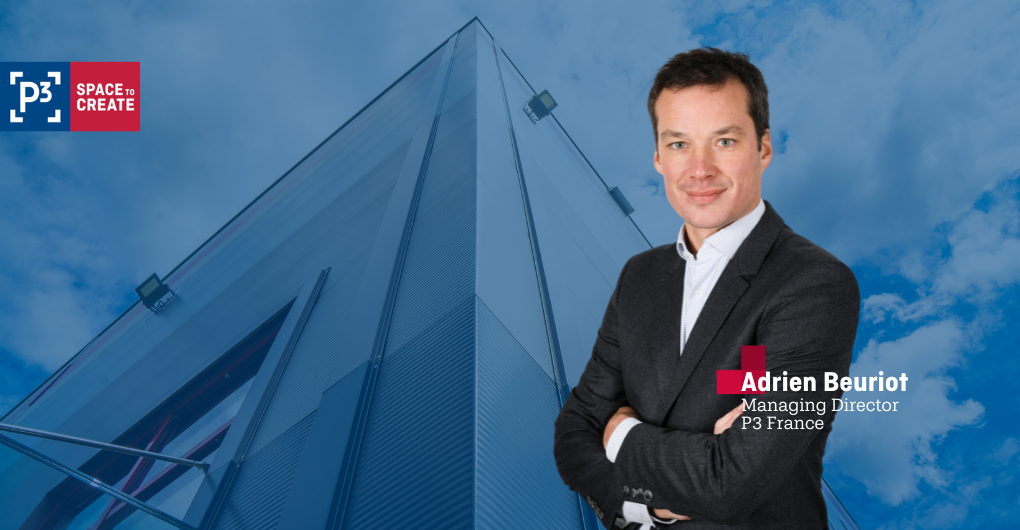 Adrien Beuriot est nommé à la direction de P3 Logistic Parks France 