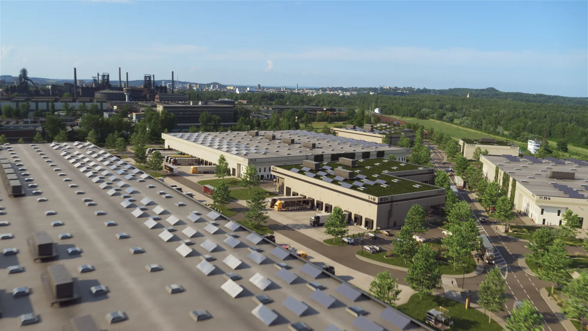 P3 Ostrava Central verwandelt eine alte Industriebrache in eine hochmoderne Logistikanlage