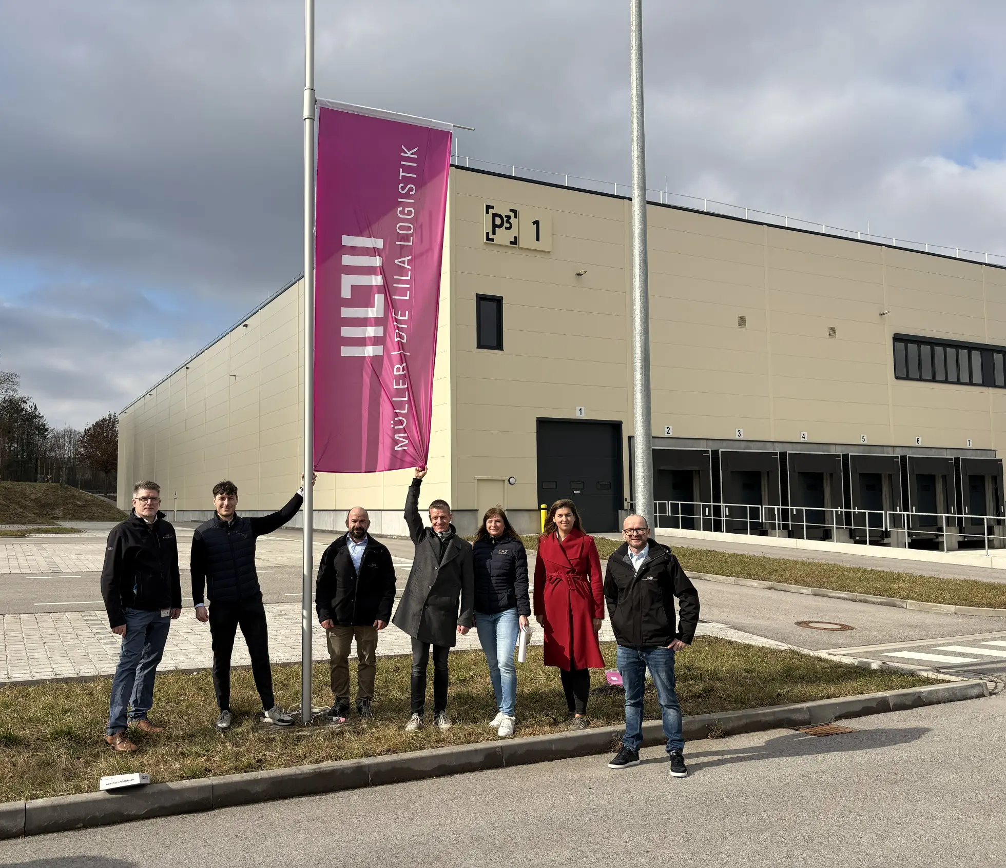 P3 vermietet 32.378 m² Logistikfläche in Siegenburg 