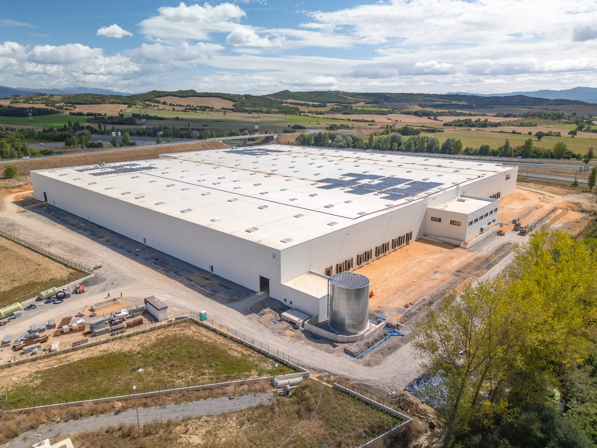 P3 finaliza las obras de su plataforma logística en Zigoitia y alcanza  la recta final de la comercialización