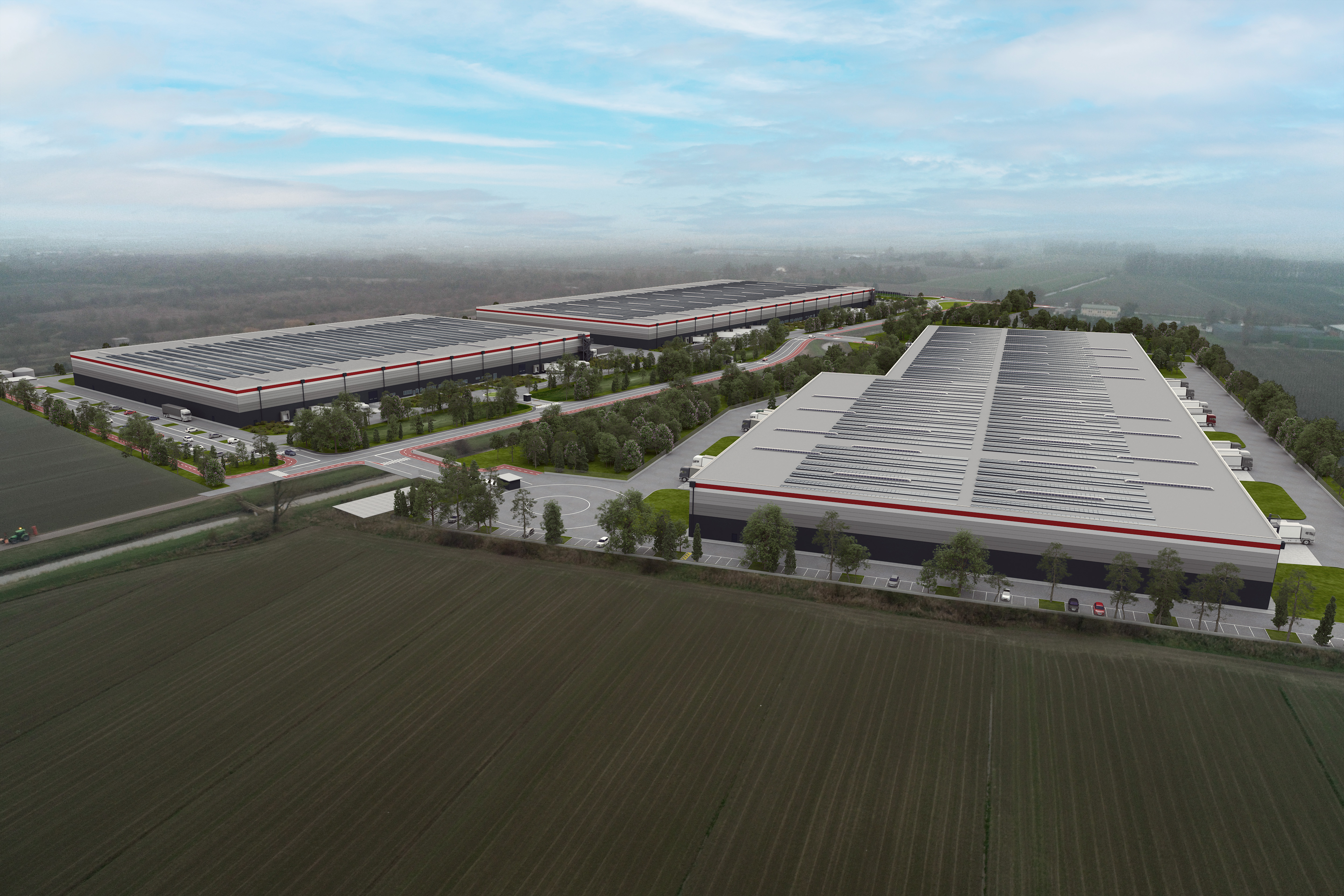 P3 Altedo Hub: Uno sviluppo logistico sostenibile di 38.000 m² che favorisce l'integrazione della comunità e l'economia locale