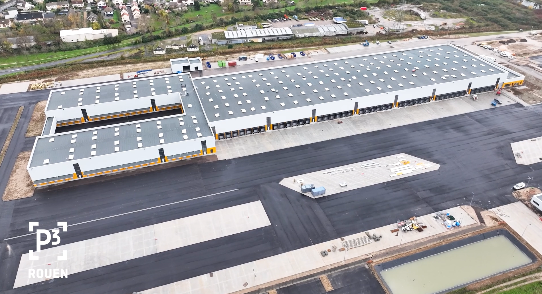 Centrum logistyczne P3 Rouen: Redukcja emisji dwutlenku węgla o 90% dzięki innowacyjnym rozwiązaniom geotermalnym